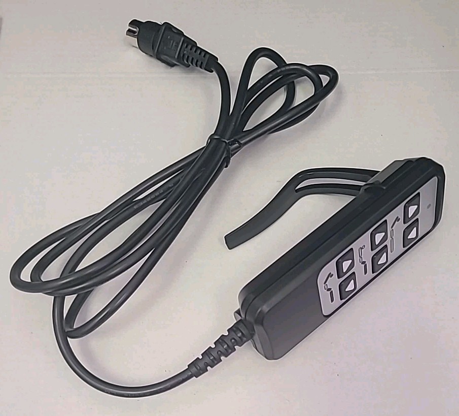 Richmat 6 Button 5 Pin Adjustable Bed Remote Control Replacement,Wired Handset