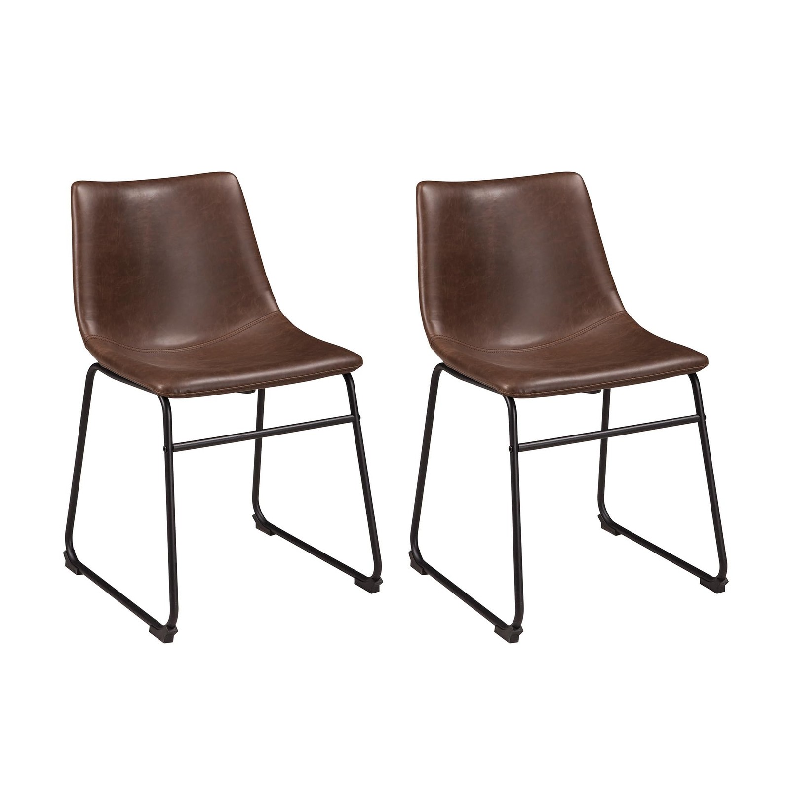 Signature Design by Ashley Mid Century Centiar 18.75″ Dining Bucket Chair