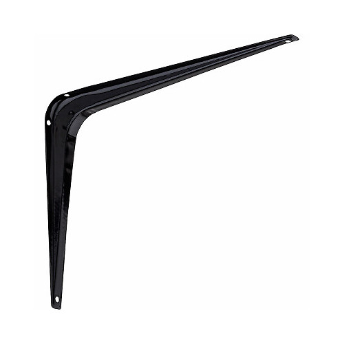 National N218-941 Shelf Bracket, Black, 8 x 10 In. – Quantity 20