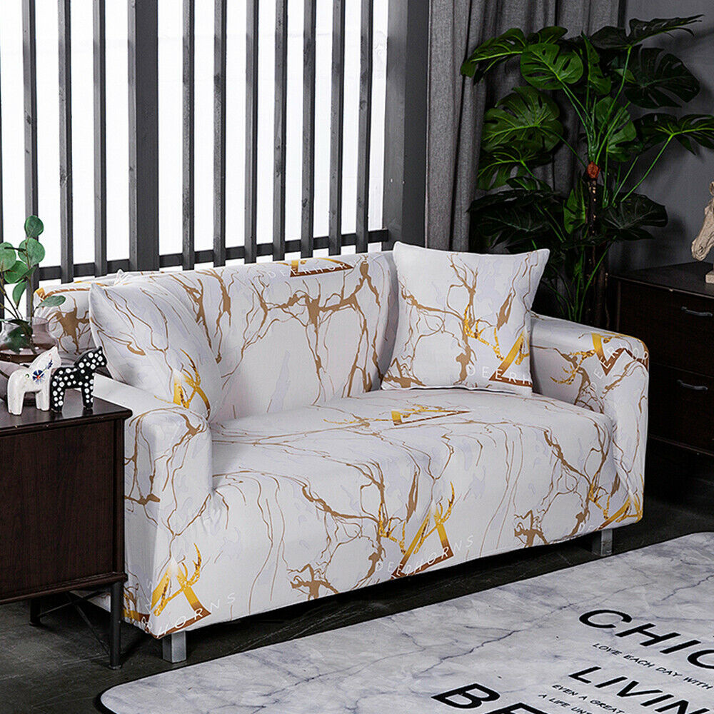 1 2 3 4 Seater Stretch Chair Sofa Cover Universal Slipcover Couch Protector