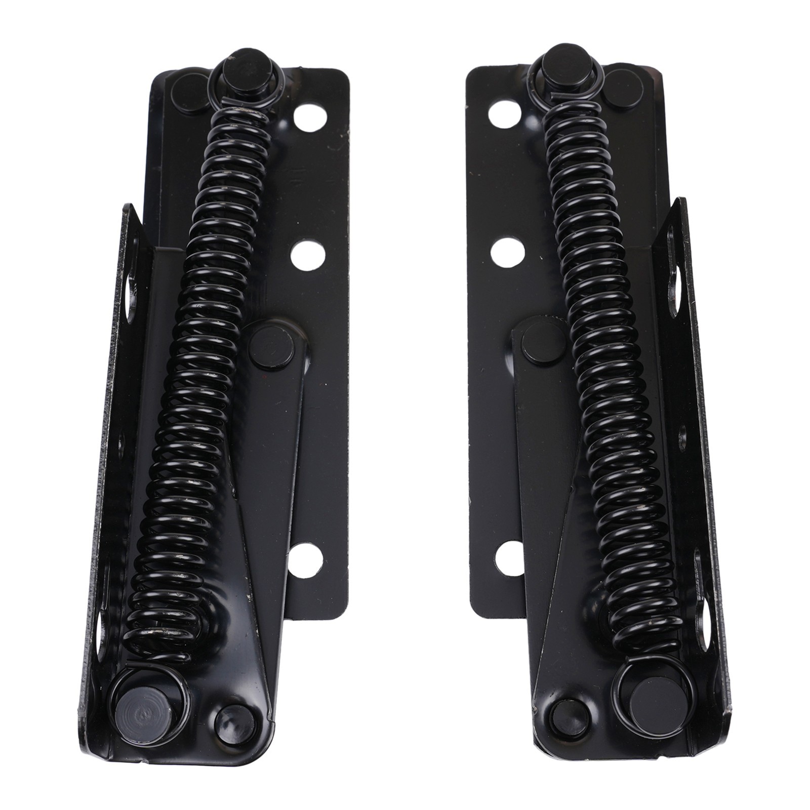 2Pcs Sofa Bed Bedding Adjustable Angle Mechanism Hinge Hardware Black / New