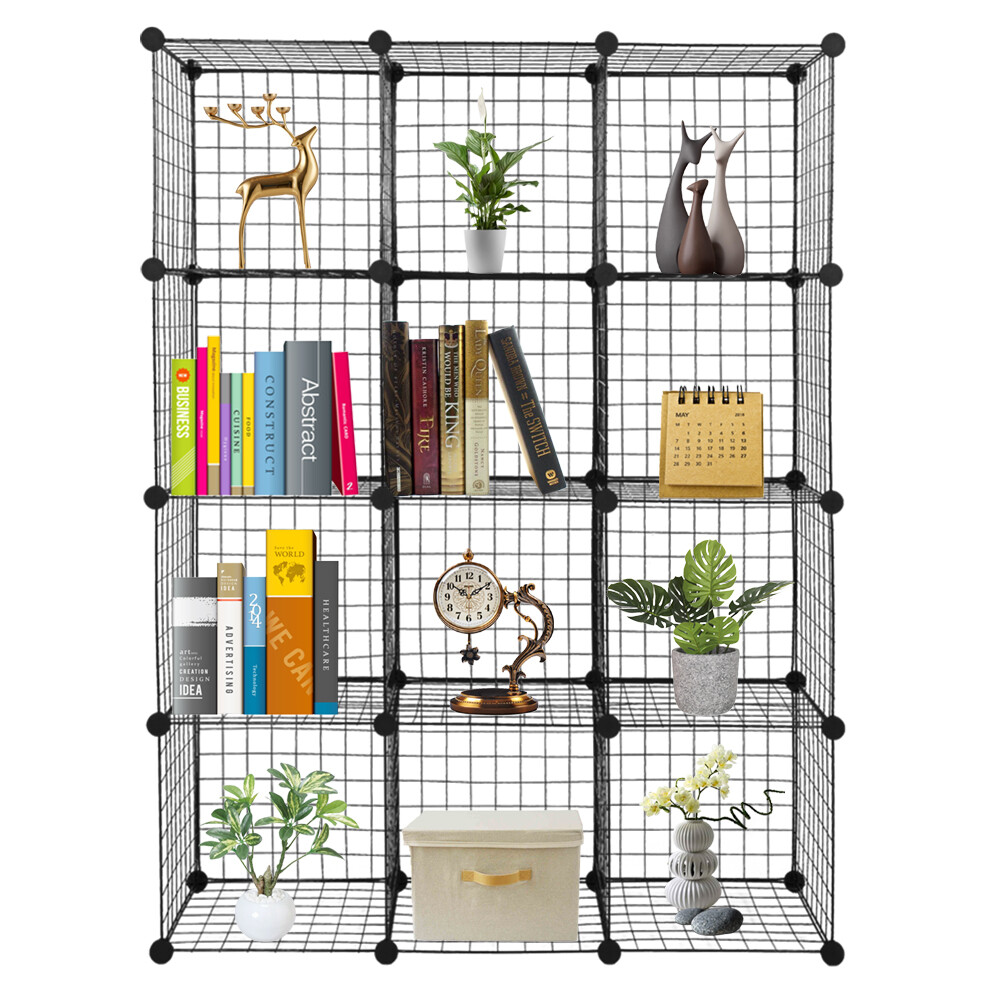 12 Cube Organizer Cube Storage Storage Shelves Wire Cube Storage Origami Shelves