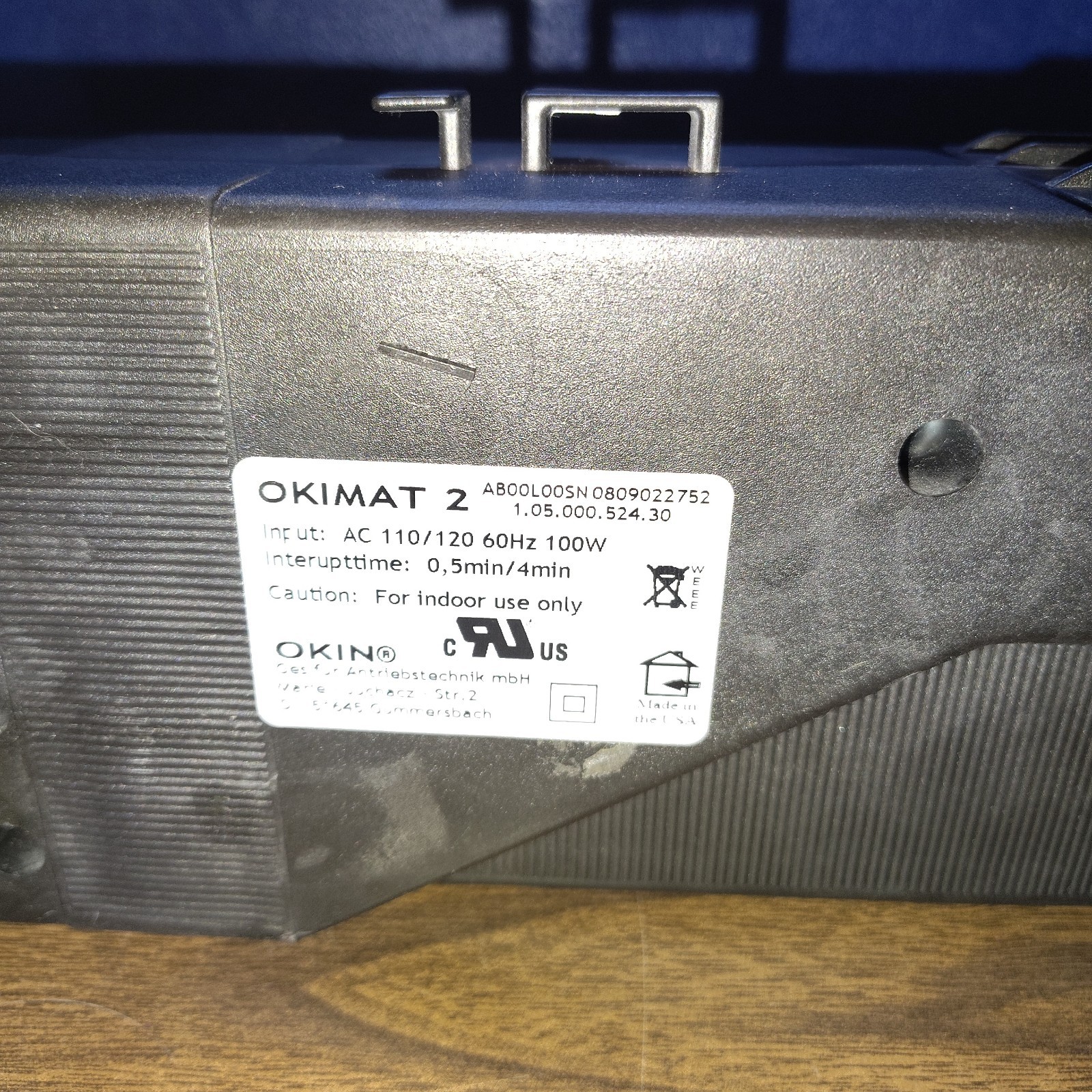 Okin OKIMAT 2 Motor Control Flexfit Adjustable Bed Sleep Number Tested READ