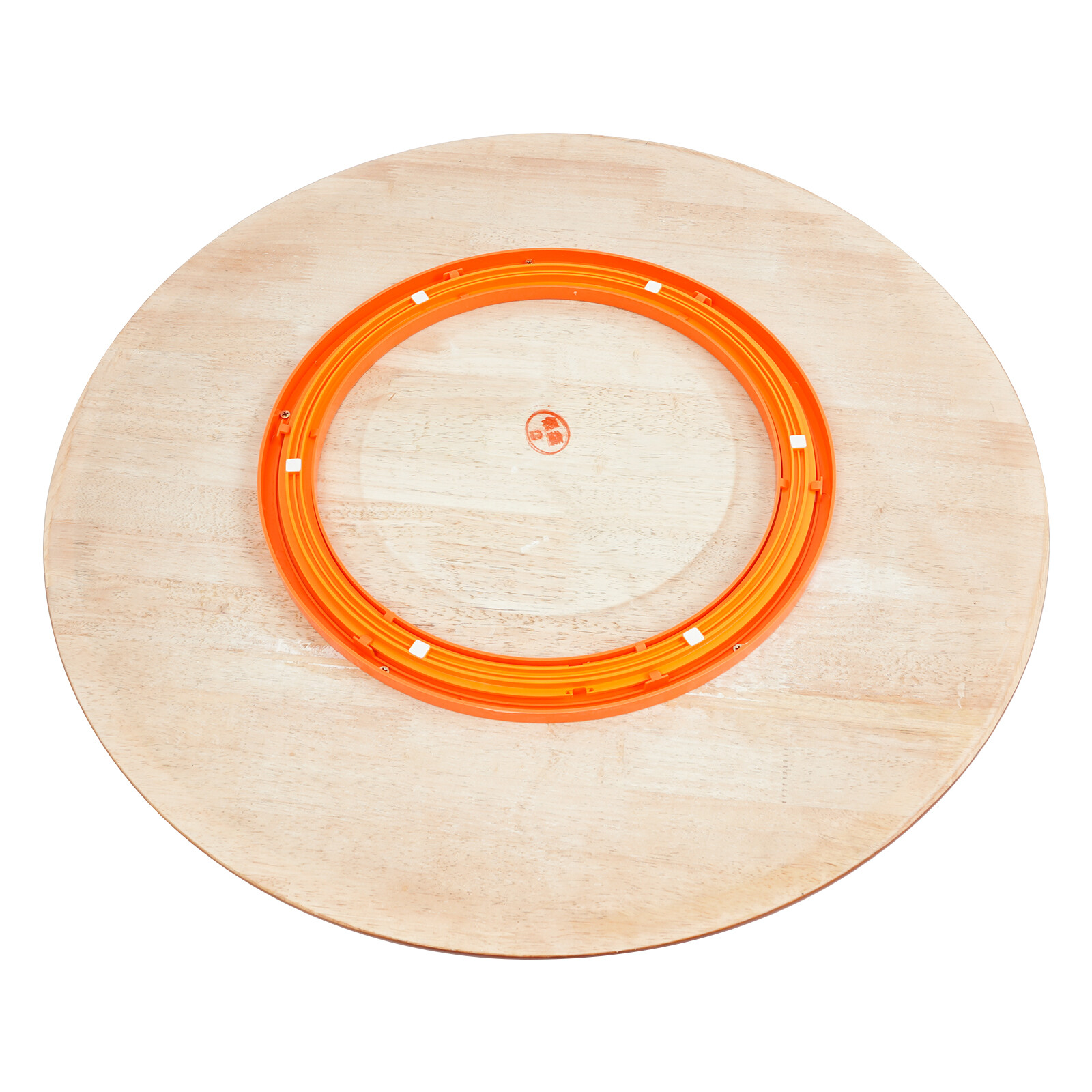 27 Inch Wooden Dining Table Turntable Centerpiece For 3.61-4.04ft Round Tables