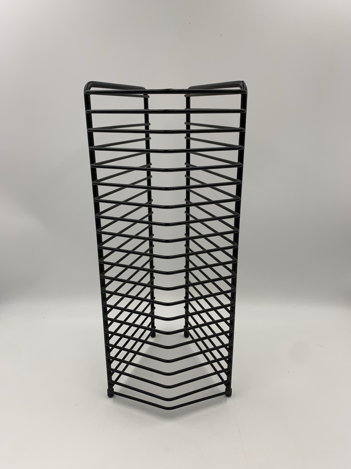 20 Music Cds metal wire rack stand storage holder organizer mini- tower