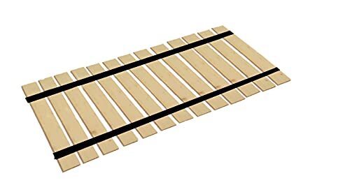 Bed Slats Twin Size – 2″ Apart- Use with Specialty Mattresses-Meets Warranties
