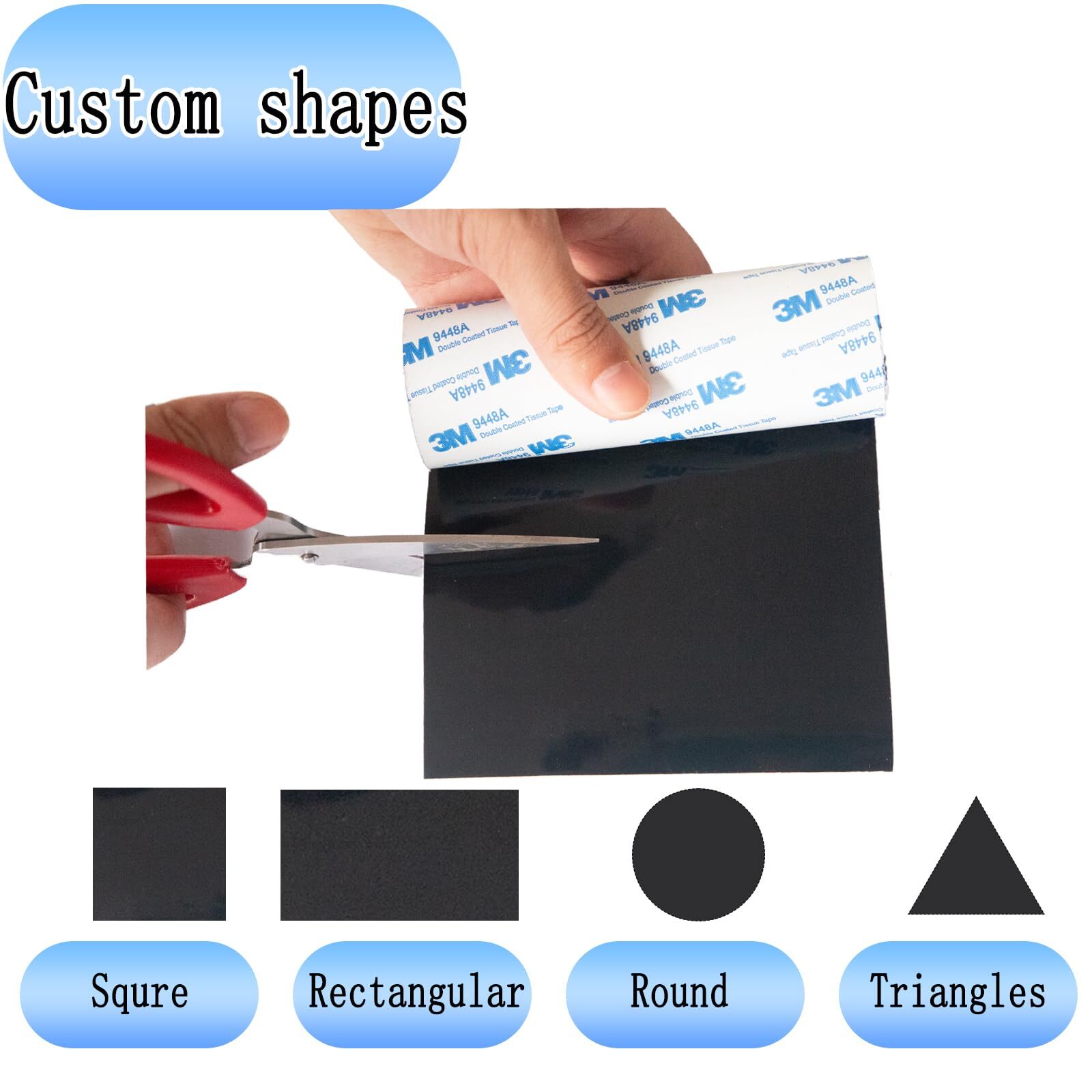 5×40 Inch Non Slip Anti-Scratch Self Adhesive Furniture Pads for Hardwood Floors