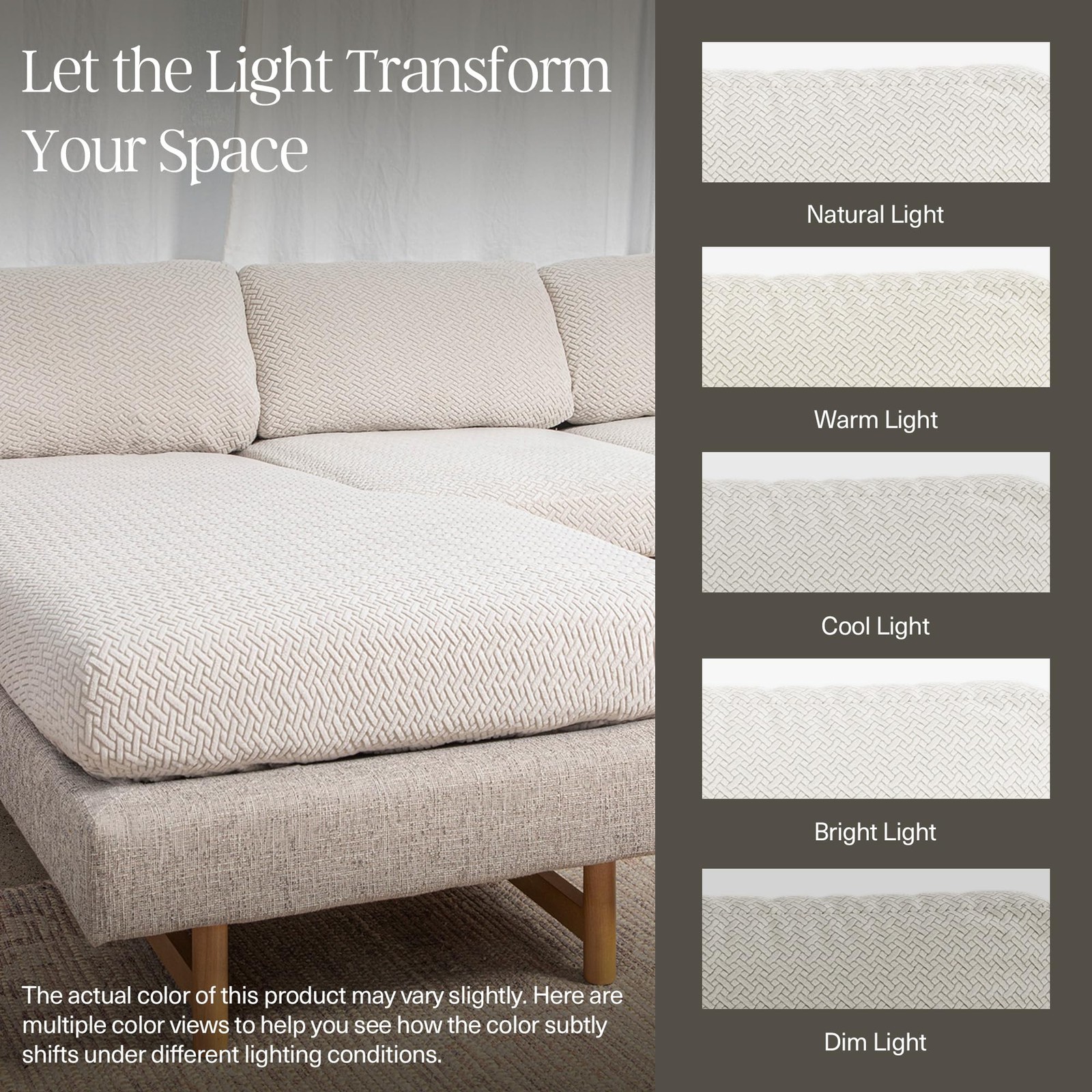 Nolan Interior Magic Sofa Cover – Classic Jacquard S Back Cover, Jade White