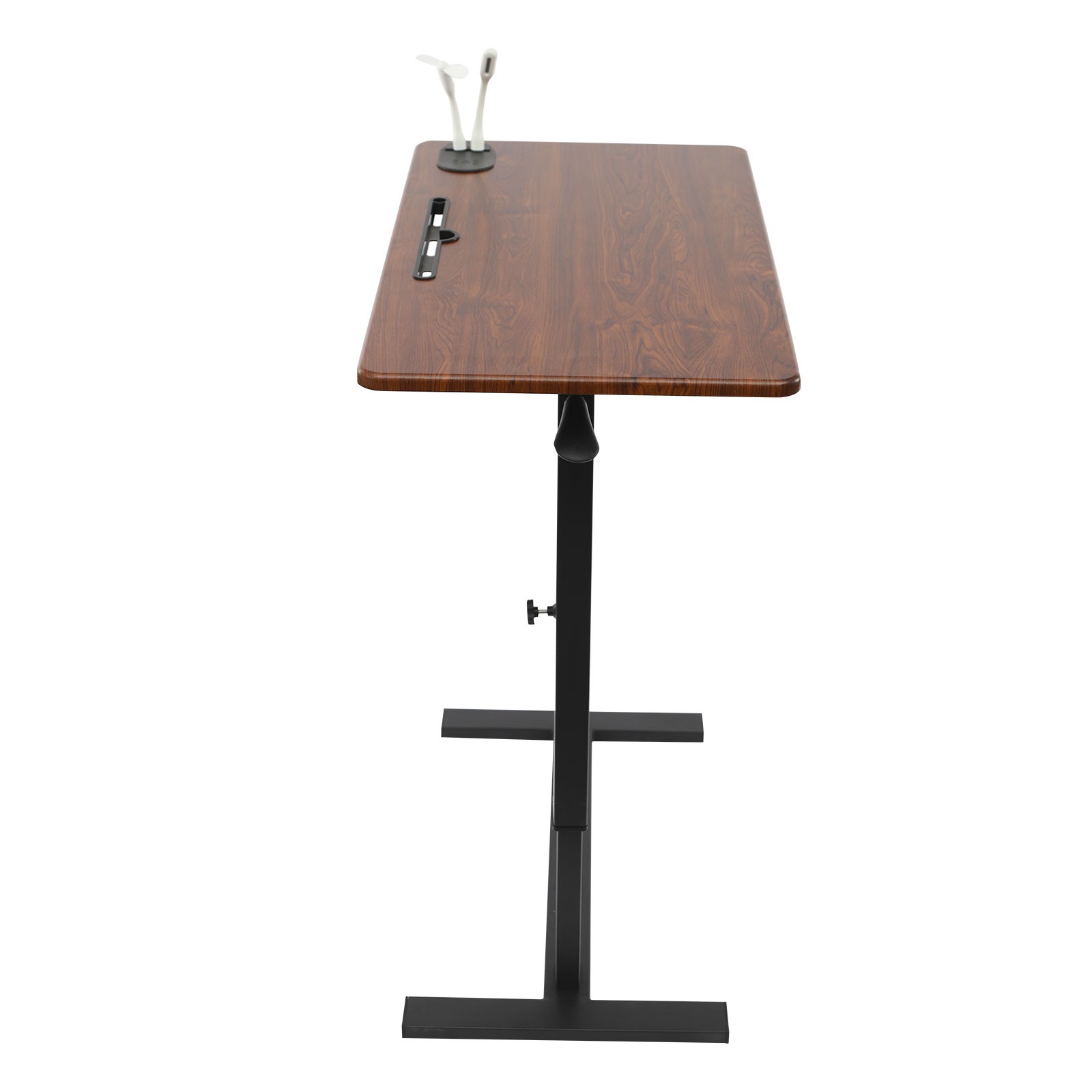 Mobile Table,33.46*17.71in Adjustable 25.98-37in-height Side Table Living Room