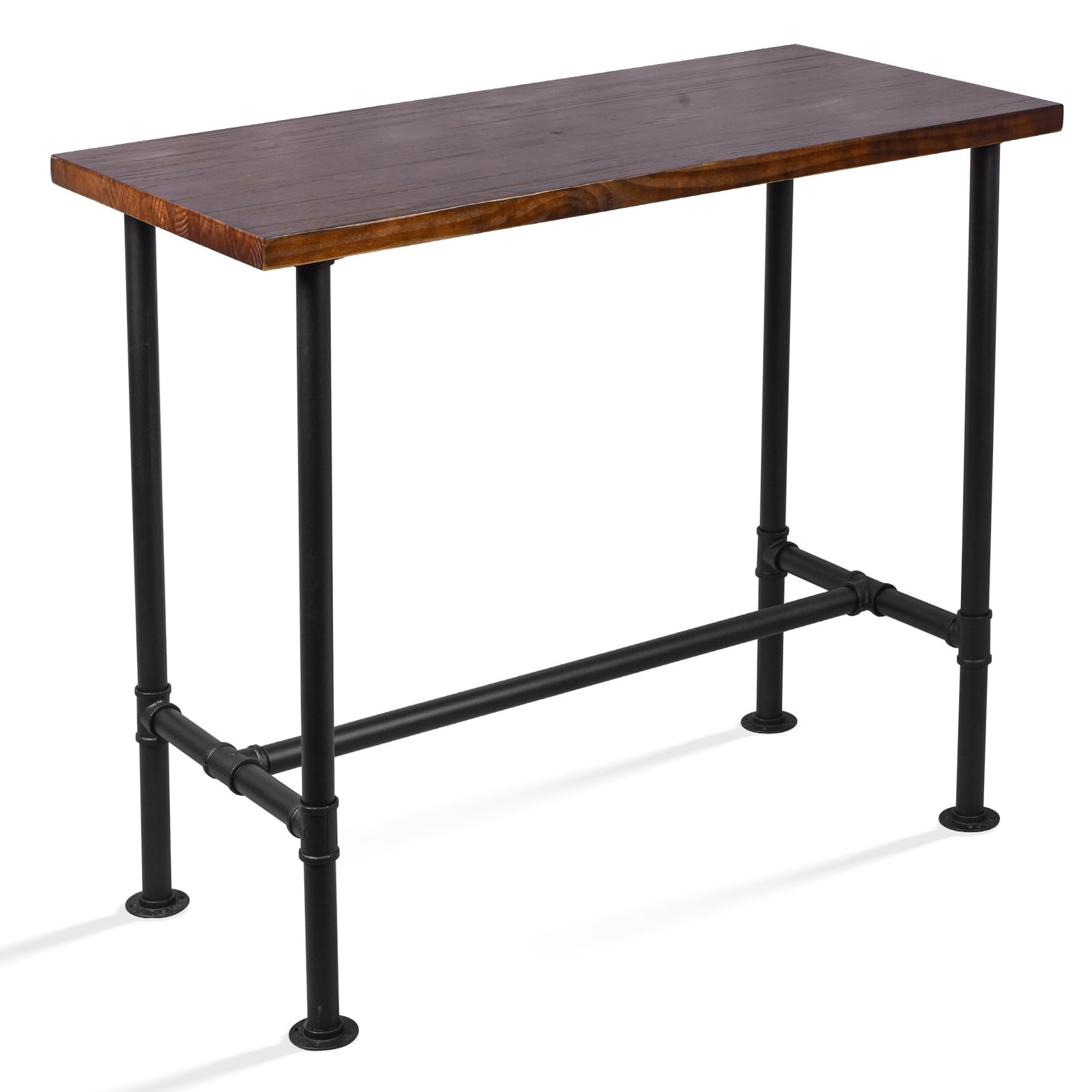 DIY Industrial Design Pipe Dining Table Casual Pub BAR Laptop Table Modern St…