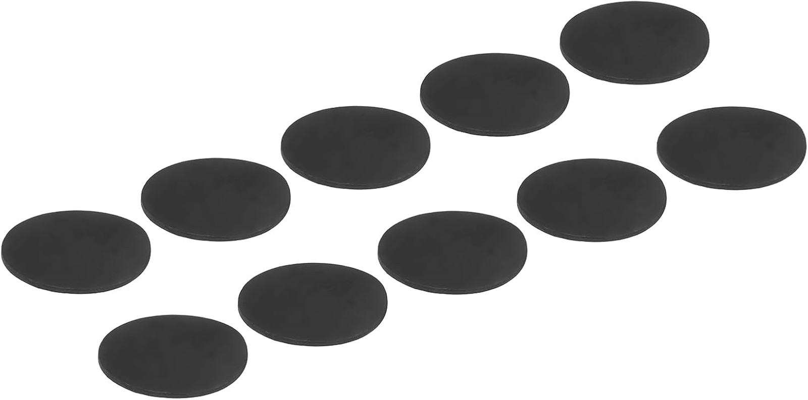 10 Pcs Non Slip Furniture Pads, 28/9″ (80mm x 3mm) Self Adhesive Furniture Gr…