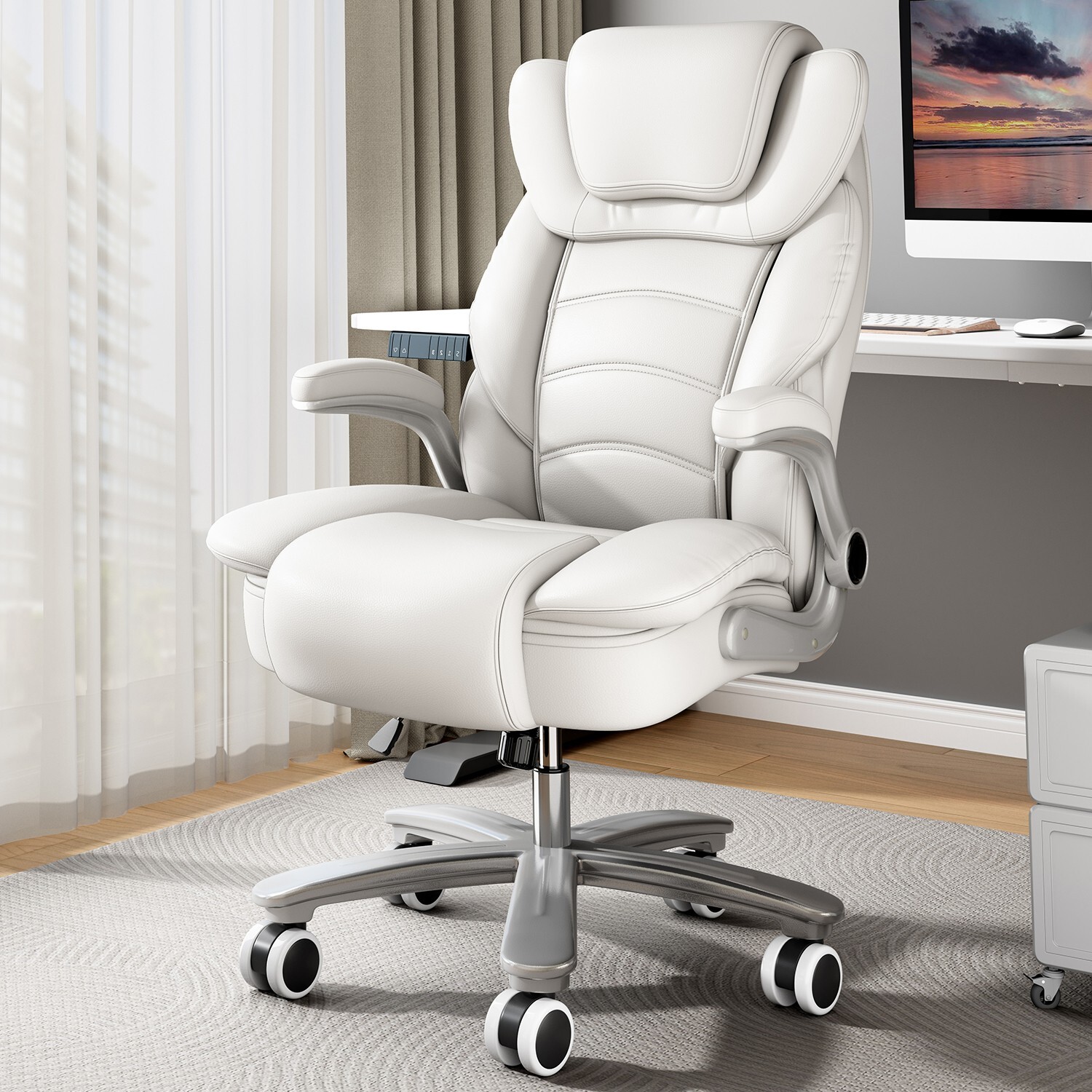 Ergonomic Executive Office Chair for Big and Tall People Computer Chair 400lbs