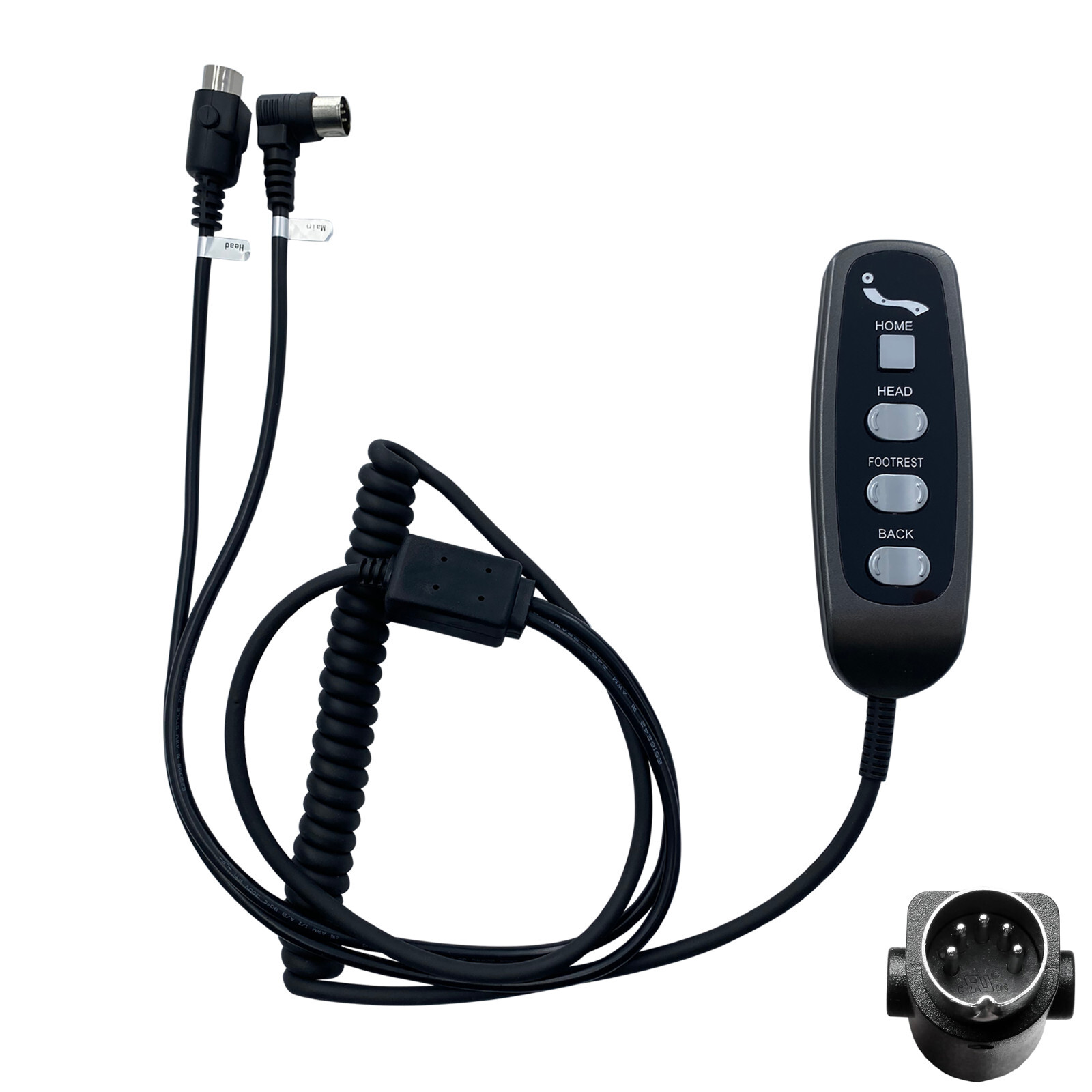 Lift Chairs Power Recliner Kaidi 5 Pin Handset Hand Control Remote KDH130-002