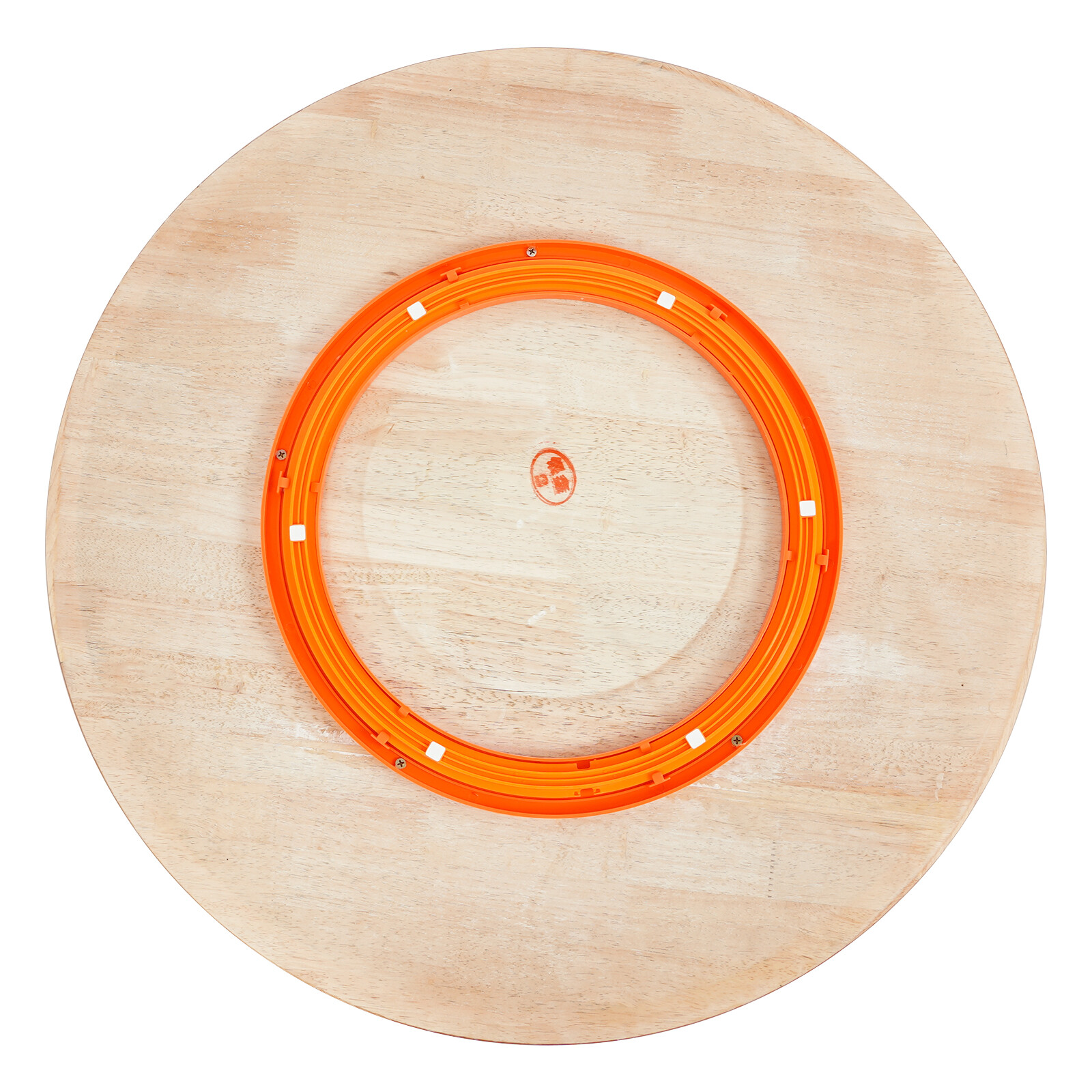 27 Inch Wooden Dining Table Turntable Centerpiece For 3.61-4.04ft Round Tables
