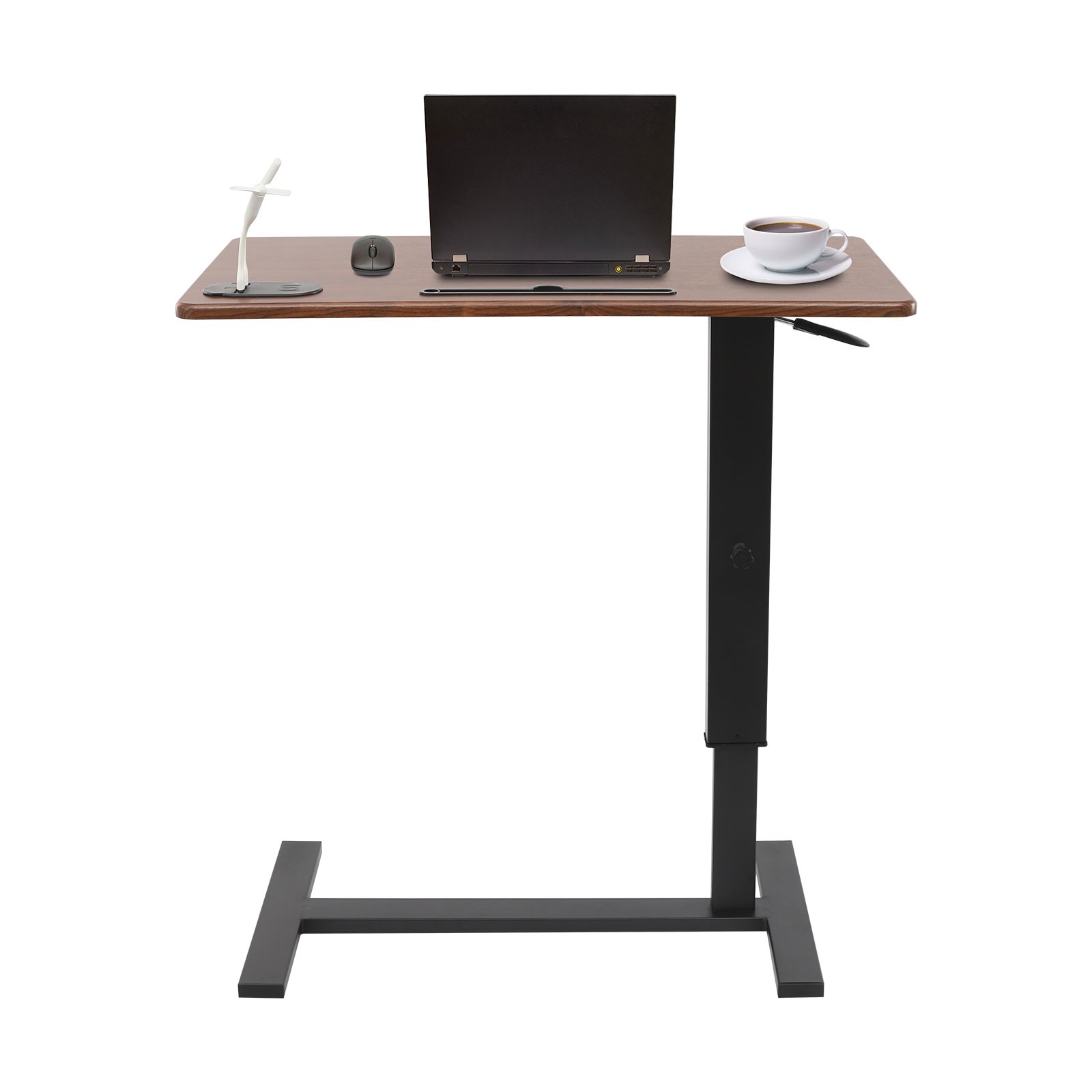 Mobile Table,33.46*17.71in Adjustable 25.98-37in-height Side Table Living Room