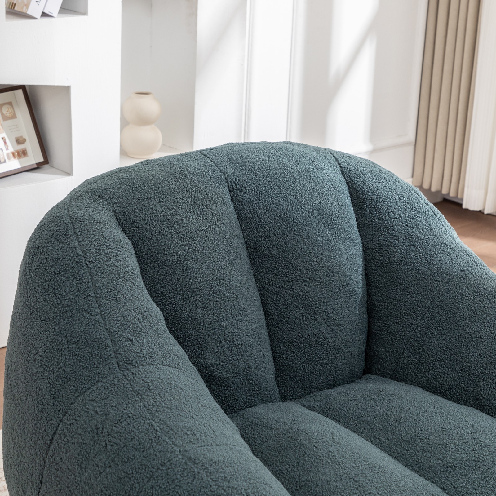 Giant Bean Bag Chair 37.4″x33.9″x32.3″ with Memory Foam Filler