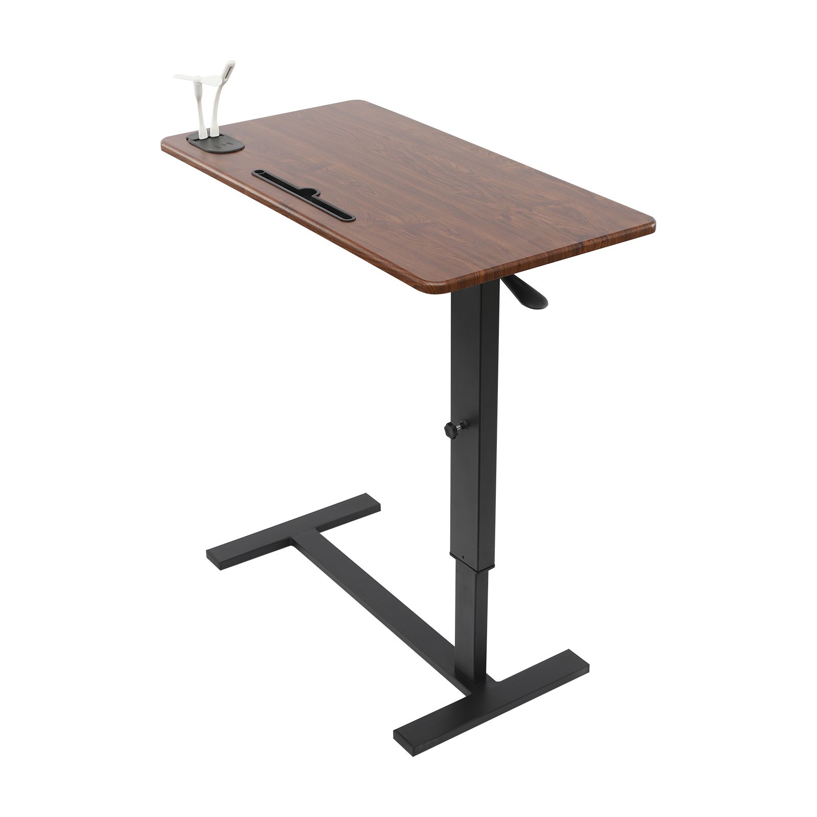 Mobile Table,33.46*17.71in Adjustable 25.98-37in-height Side Table Living Room