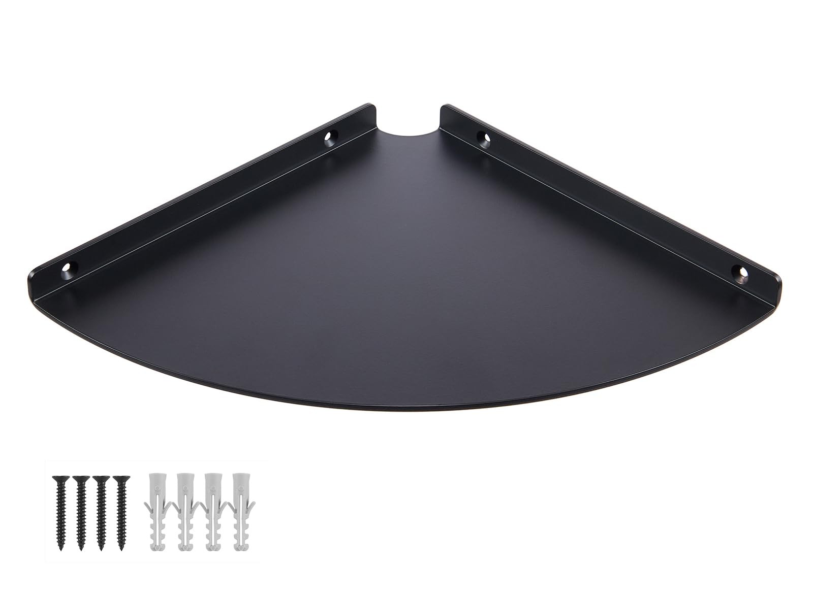 Corner Shelf, 3.0mm Aluminum Alloy Corner Shelf Wall Mounted, for Offices, Be…