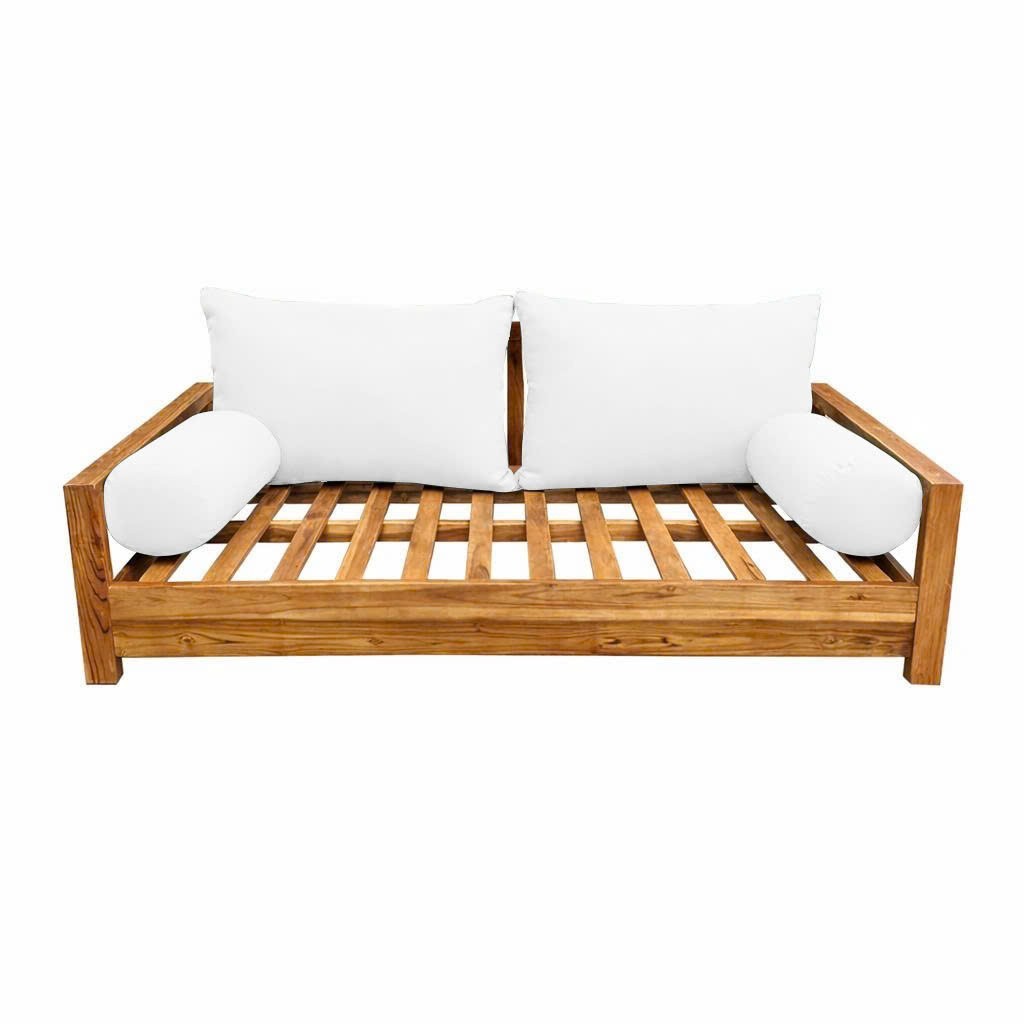 |COVER ONLY| STYLE 2 Queen Bolster Pillow Daybed Porch Swing Knife Edge AD106